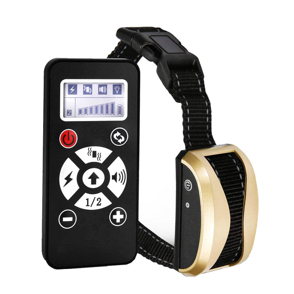 Dog Training Collar & Antibark Collar - Rechargeable Dog Shock Collar with Manual and Autmatic Mode-P813