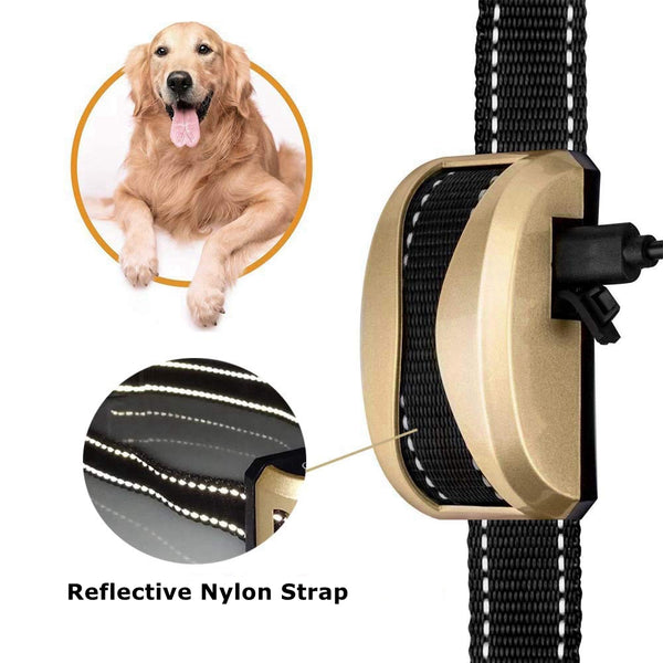【Version 2 Collars】Dog Training Collar & Antibark Collar - Rechargeable Dog Shock Collar with Manual and Autmatic Mode-P8132
