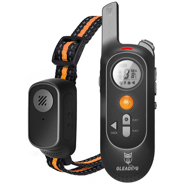 Dog Training Collar/Dog Shock Collar--2000 ft Remote Range--Personalized Voice Commands-GPS6