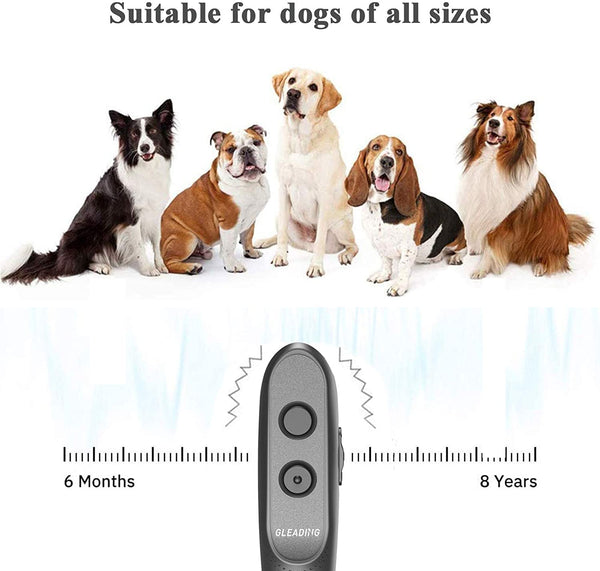 Ultrasonic Dog Training Device,Handheld Ultrasonic Anti Bark Dog Train Repeller-GPU30