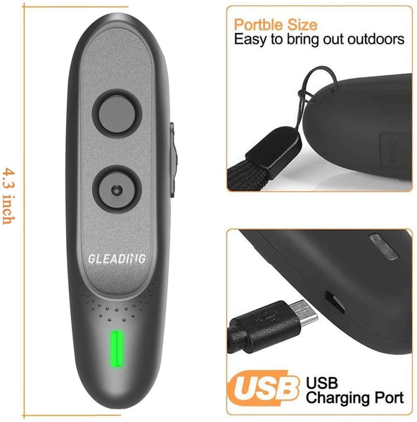 Ultrasonic Dog Training Device,Handheld Ultrasonic Anti Bark Dog Train Repeller-GPU30