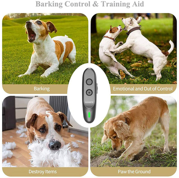 Ultrasonic Dog Training Device,Handheld Ultrasonic Anti Bark Dog Train Repeller-GPU30