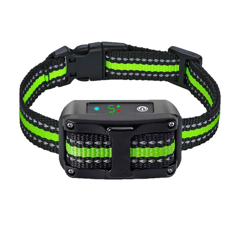 Bark Collar Barking Control Training Collar with Beep Vibration and No Harm Shock-GNABT008